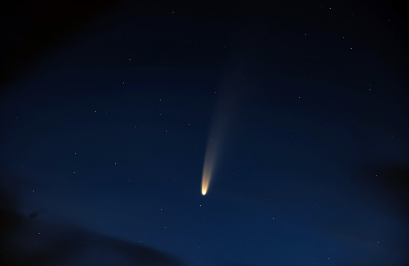 Comète Neowise appliquées aux lois de Kepler